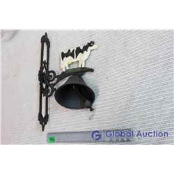 Cast Cow Dinner Bell