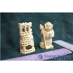 Carved Ivory/Bone Figures