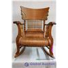 Image 2 : Antique Wooden Rocking Chair