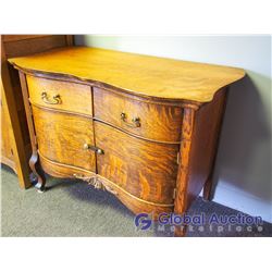 Antique Wooden 3 Drawer Washstand