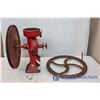 Image 1 : Cast Iron Coffee Grinder and Pulley