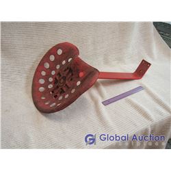 Vintage Steel Tractor Seat