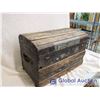 Image 3 : Antique Wooden Trunk