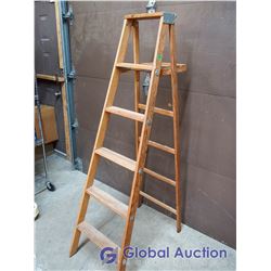 Vintage Wooden Ladder