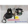 Image 1 : Bushnell Binoculars and Modified Rotary Phone