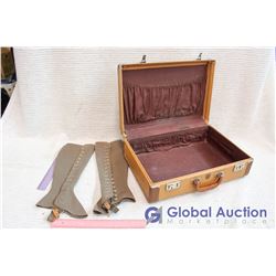 Monarch Briefcase and a Pair of Spats