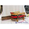 Image 4 : Wooden Sled and Crochet Set