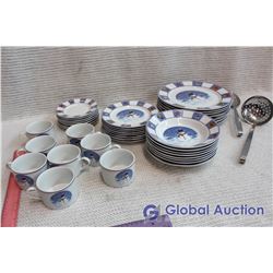 Collection of Christmas Plates