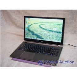 Used Running Acer Aspire V5 Series Laptop, AMD 2.9 GHz, AMD HD Graphics, 6.0 GB Ram, 500 GB HDD, 64 
