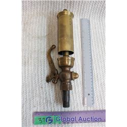 Vintage Brass Steam Whistle - W195