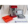 Image 1 : Theater Pop Corn Popping Machine (Working), Knife Set, Cutlery Tray