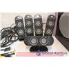 Image 2 : Set of Logitec 5.1 Surround Speakers