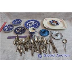 Lot of Dishware and Cutlery