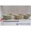 Image 1 : Lot of Matching Stoneware Bowls (3)