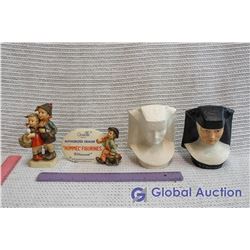 Lot of Busts and Figures