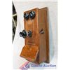 Image 2 : Vintage Wooden Wall Phone