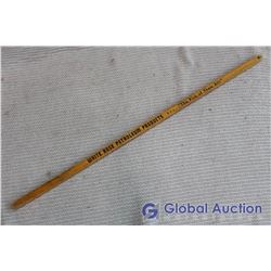 Vintage White Rose Petroleum Products Yard Stick