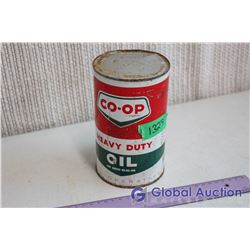 Co-op Heavy Duty Oil Tin, Full
