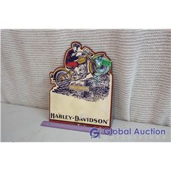 Harley Davidson Hanging Clipboard Sign, Cardboard