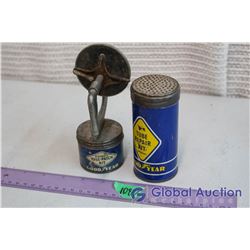 Pair Of Vintage Good Year Tins (Vulc-patch Kit And Tube Repair Kit)