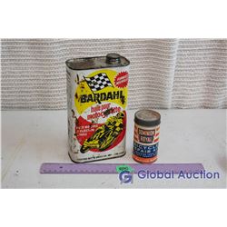 Vintage Dominion Royal Bicycle Repair Kit And Bardahl Motorcycle Tin)