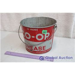 10Lb Co-op Grease Pail