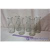 Image 1 : 6 Glass Milk Bottles (Marked 1 litre)