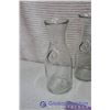 Image 3 : 6 Glass Milk Bottles (Marked 1 litre)