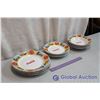 Image 2 : Set of 4 Coca-Cola china Ware, Days of Ole', Plates, side plates, bowls By Gibson