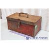 Image 1 : Vintage Tool Box w/Misc Tools