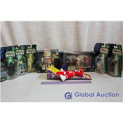 Lot Of NIB Star Wars Toys, Original Series W/ Power Rangers Doll (8 Pieces)