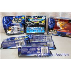 Lot Of NIB Star Wars Toys, Episode 1 Micro Machines (7 Pieces)