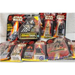 Lot Of NIB Star Wars Toys, Episode 1, Commtech (8 Pieces)