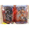 Image 2 : Masters Of The Universe NIB Toys (Samurai He-Man And Skeletor) W/ Power Rangers Doll