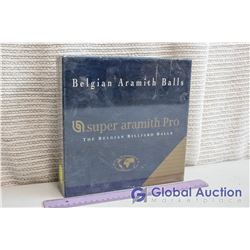 Sealed Belgian Aramith Billard Balls