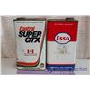 Image 1 : Esso And Castrol Gallon Tins