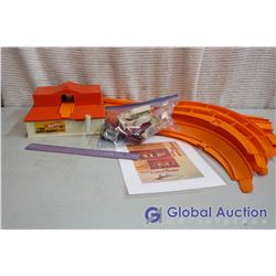 Hot Wheels, 1968 Made In The USA WORKING 2-Way Super Charger, W/ Track