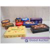 Image 1 : Lot of Misc Christmas Candy Tins (9)