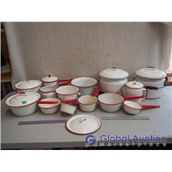 Lot of Misc Enamelware