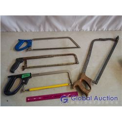 Lot of Hack Saws