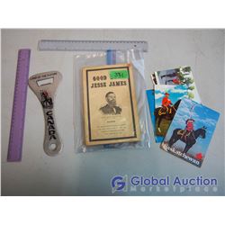 RCMP Postcards and Jesse James Book