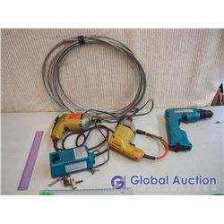 Black and Decker and Makita Drills (3)