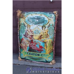 Reproduction Eatons Posters With wooden Frame 48"x36"