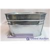 Image 2 : Large Galvanized Tub