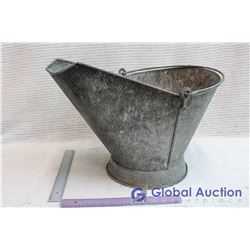 Galvanized Coal Pail