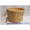 Image 3 : Large Round Wooded Basket