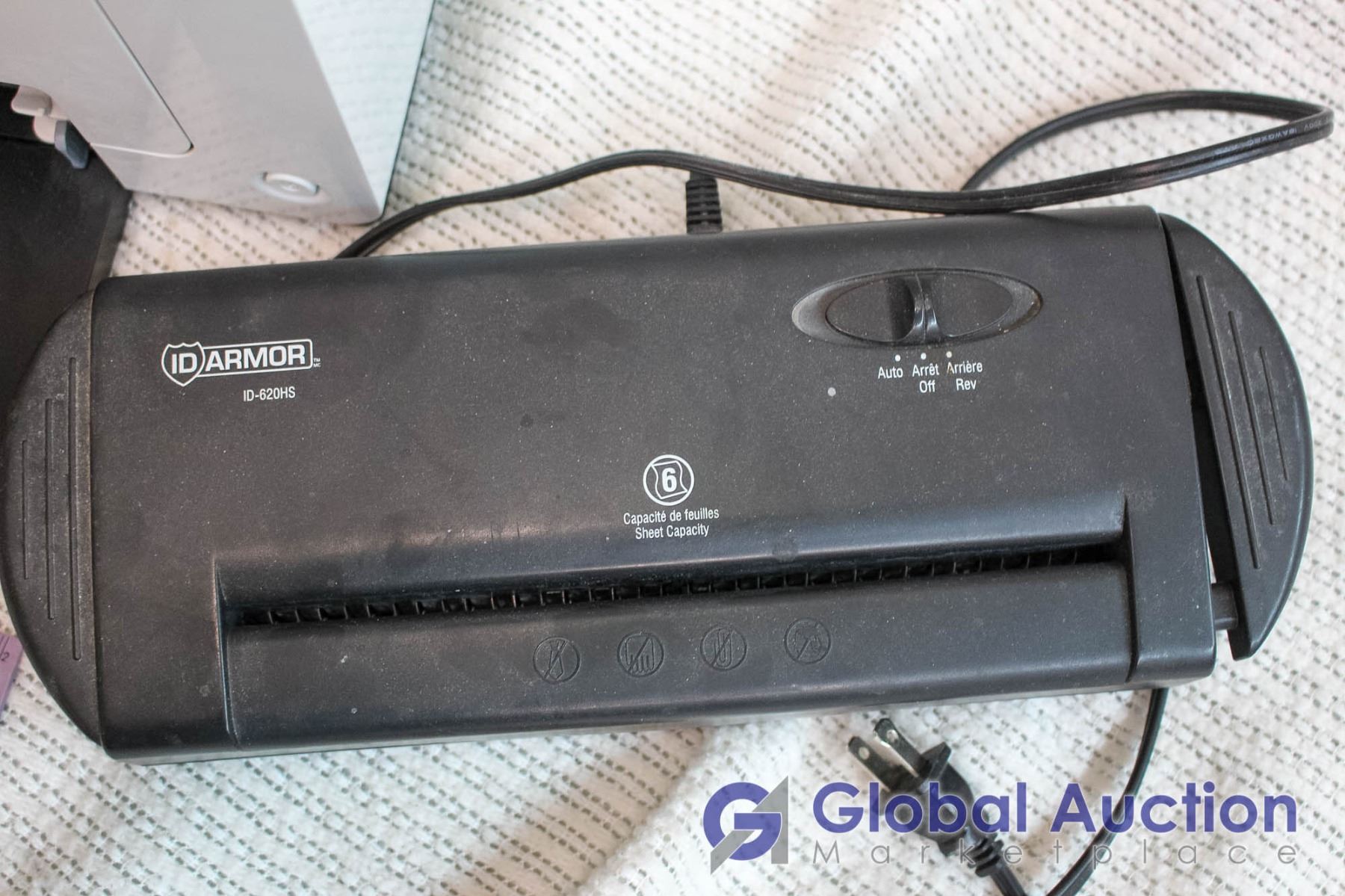 HP LaserJet 1025NW Colour Laser Printer & ID Armour Paper Shredder