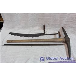 Hay Knife, Pick, & Saw Blade