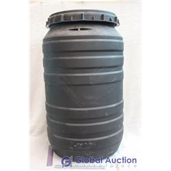 Plastic Barrel With Lid