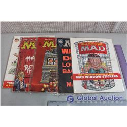 (5) Mad Magazines